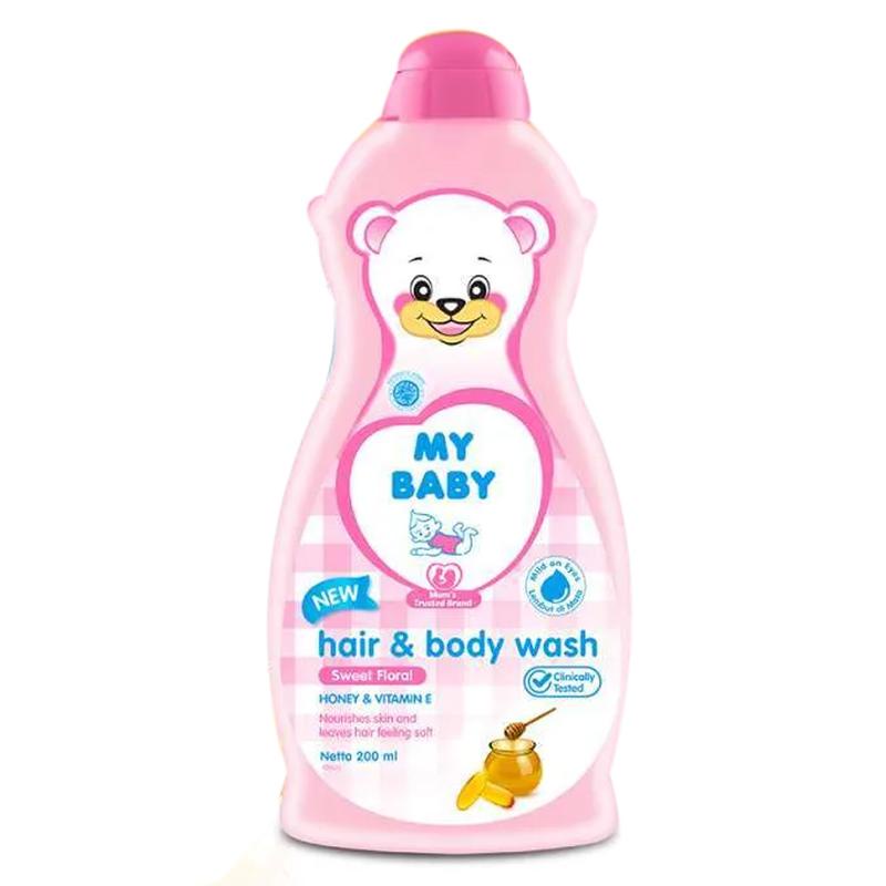 MY BABY HAIR &amp; BODY WASH 200 SWEET FLORAL