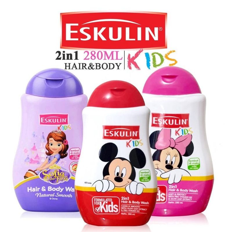 ESKULIN KIDS HAIR &amp; BODY 280 ML