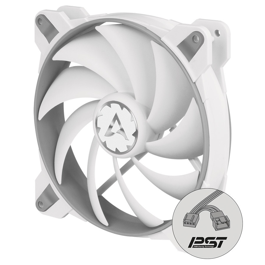 Arctic BioniX F140 14CM Gaming Fan - White Grey / Fan Casing 14CM