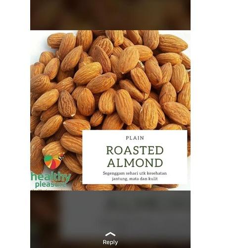 

♦ ROASTED ALMOND PLAIN 300G ✹