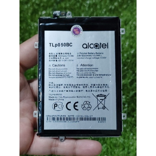 Baterai Batre Alcatel Pixi 4 Plus Power 5023F TLp050BC Original Copotan HP