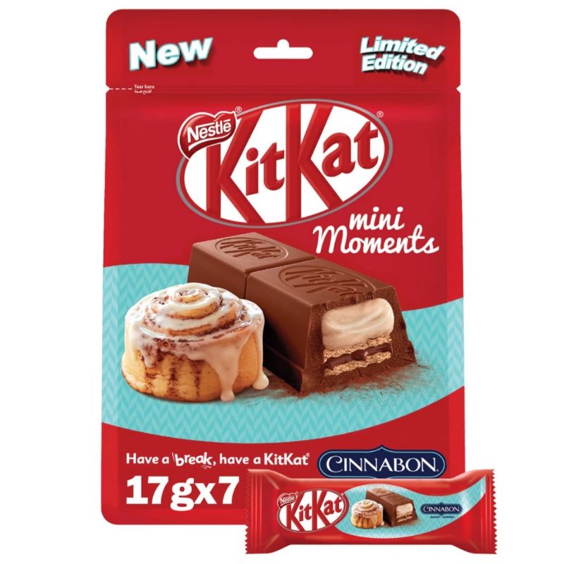 

kitkat cinnabon isi 7pcs