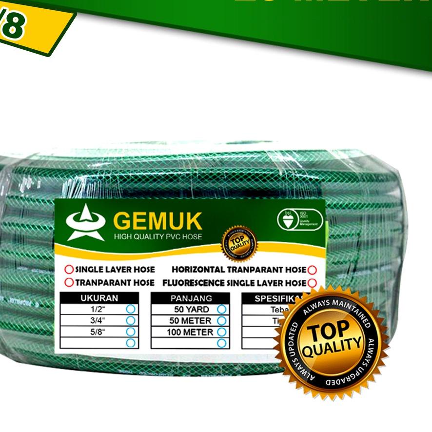 ✬ SELANG AIR 5/8 20 METER / SELANG TAMAN ANTI LUMUT CUCI KENDARAAN ♫