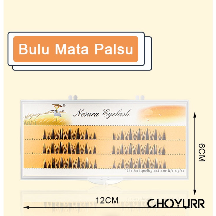 【COD】Nesura Premade Volume / Nesura Eyelash Extension / Bulu Mata Palsu Individual / Ekstensi Bulu Mata -CH