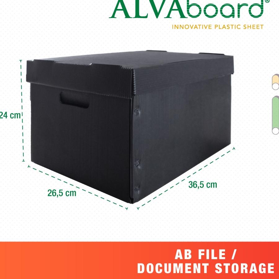 

12.12 MALL ALVAboard Box Dus Kotak Arsip Dokumen File Kantor Ukuran 36,5 x 26,5 x 24 Cm !