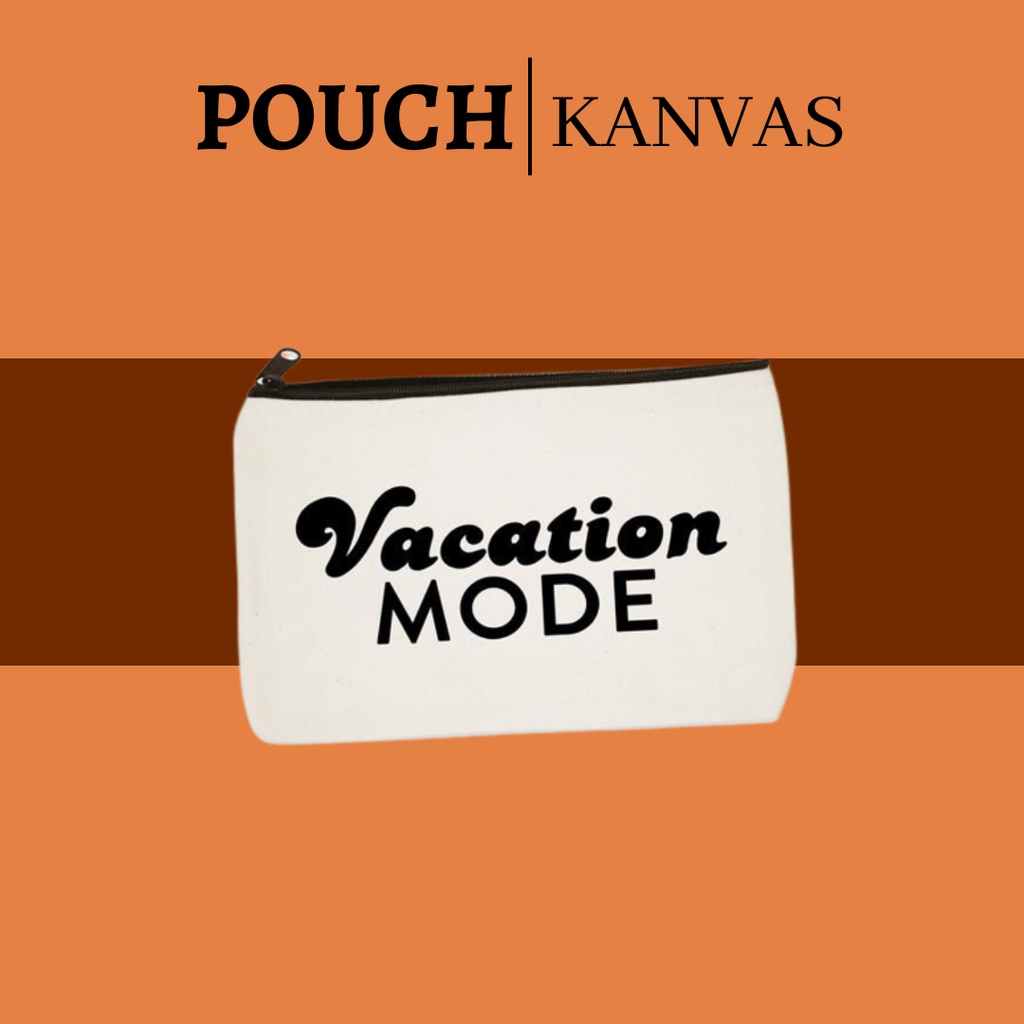 Souvenir Dompet Pouch Kanvas/Souvenir Dompet Kanvas