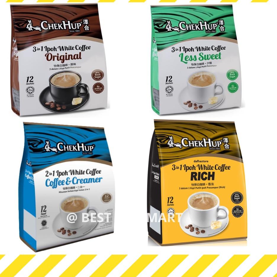 

♩ Chek Hup White Coffee / Ipoh Chek Hup - Less Sweet - No Added Sugar - Original - King ♦