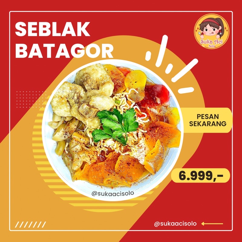 

SEBLAK BATAGOR KOMPLIT