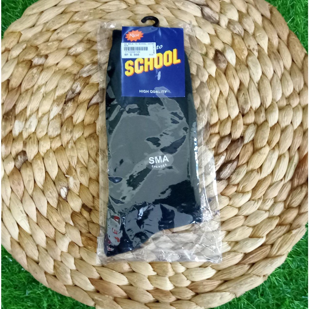 Kaos Kaki Sekolah Hitam SD SMP SMA