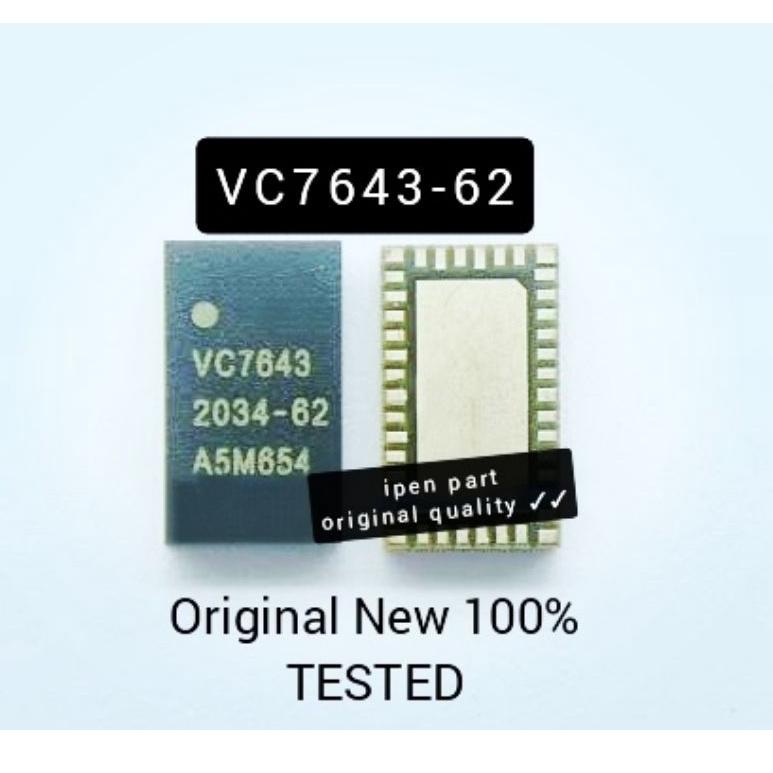 Super promo IC PA VC7643 Original New Tested Rf VC 7643 62 Redmi Note 9 6BV