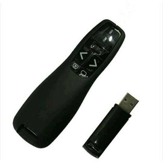 AKN88 - R400 Wireless Presenter 2.4GHz Remote with Laser Pointer