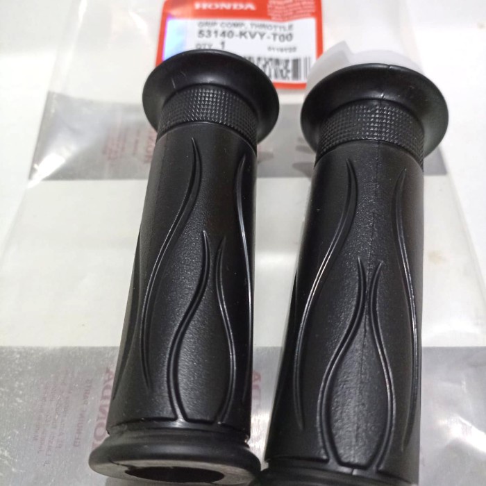 HAND GRIP/HAND FAT/PIPA GAS HONDA SCOOPY KARBU, BEAT KARBU ORI KVY
