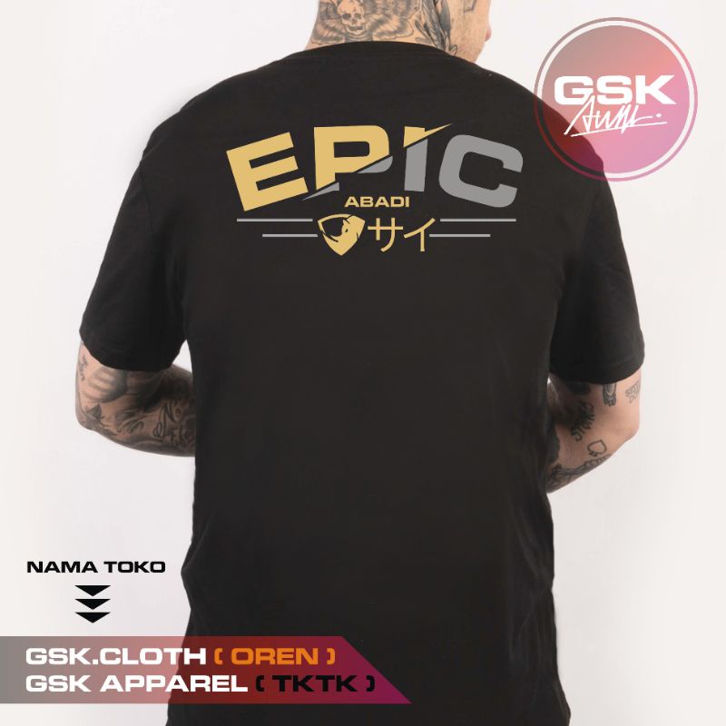 KAOS RANK EPIC ML MLBB MOBILE LEGENDS PRIA WANITA