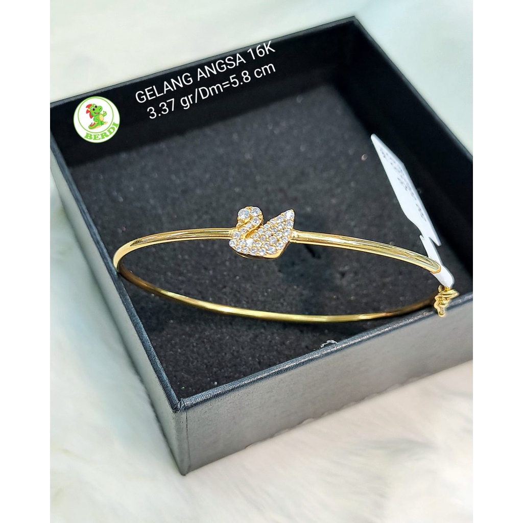 Gelang angsa bangle kadar 700 16k wanita dewasa