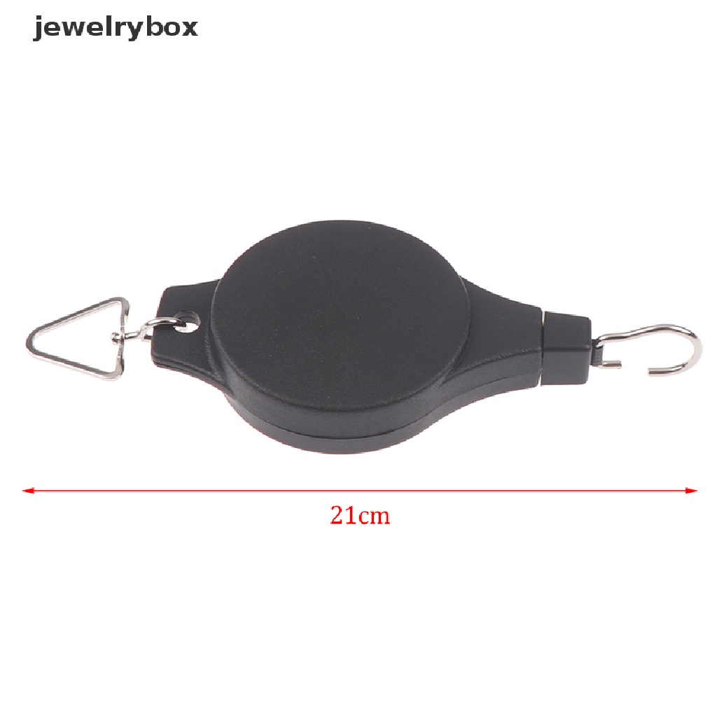 [jewelrybox] Keranjang Katrol Taman Yang Dapat Ditarik Bunga Tarik Ke Bawah Gantungan Tempel Pot Tanaman Hook Butik