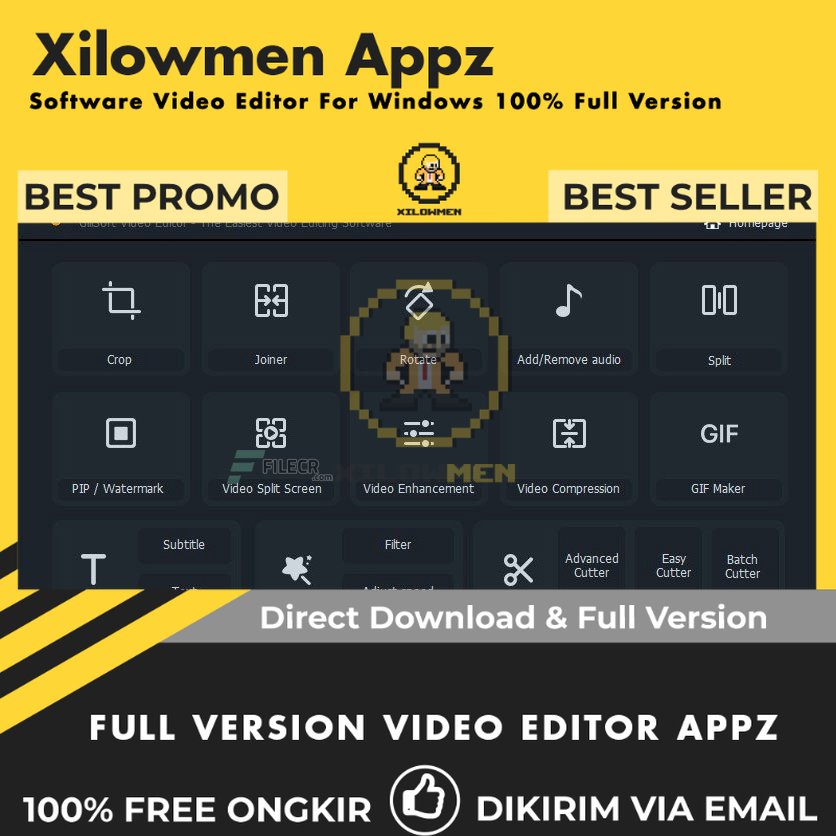 [Full Version] GiliSoft Video Editor  Pro Video Editor Lifetime WIN OS