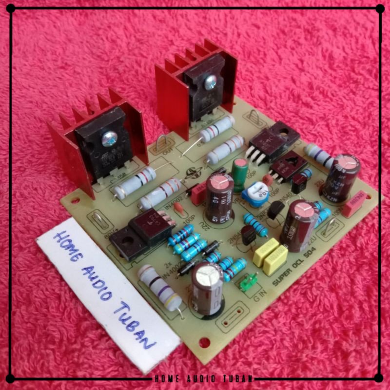 Kit Driver Amplifier SOCL 504 TEF