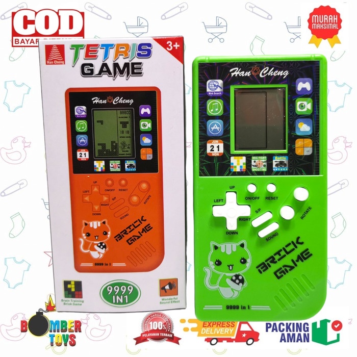 MAINAN ANAK GAME TETRIS NOSTALGIA KADO COWOK CEWEK GAMEBOI GAMEWATCH