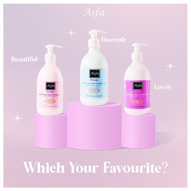 ASFA Brightening &amp; Glow Body Lotion With Niacinamide &amp; Vit E