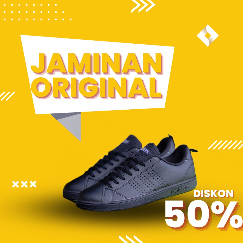 ADIDAS NEO ADVANTAGE FULL BLACK