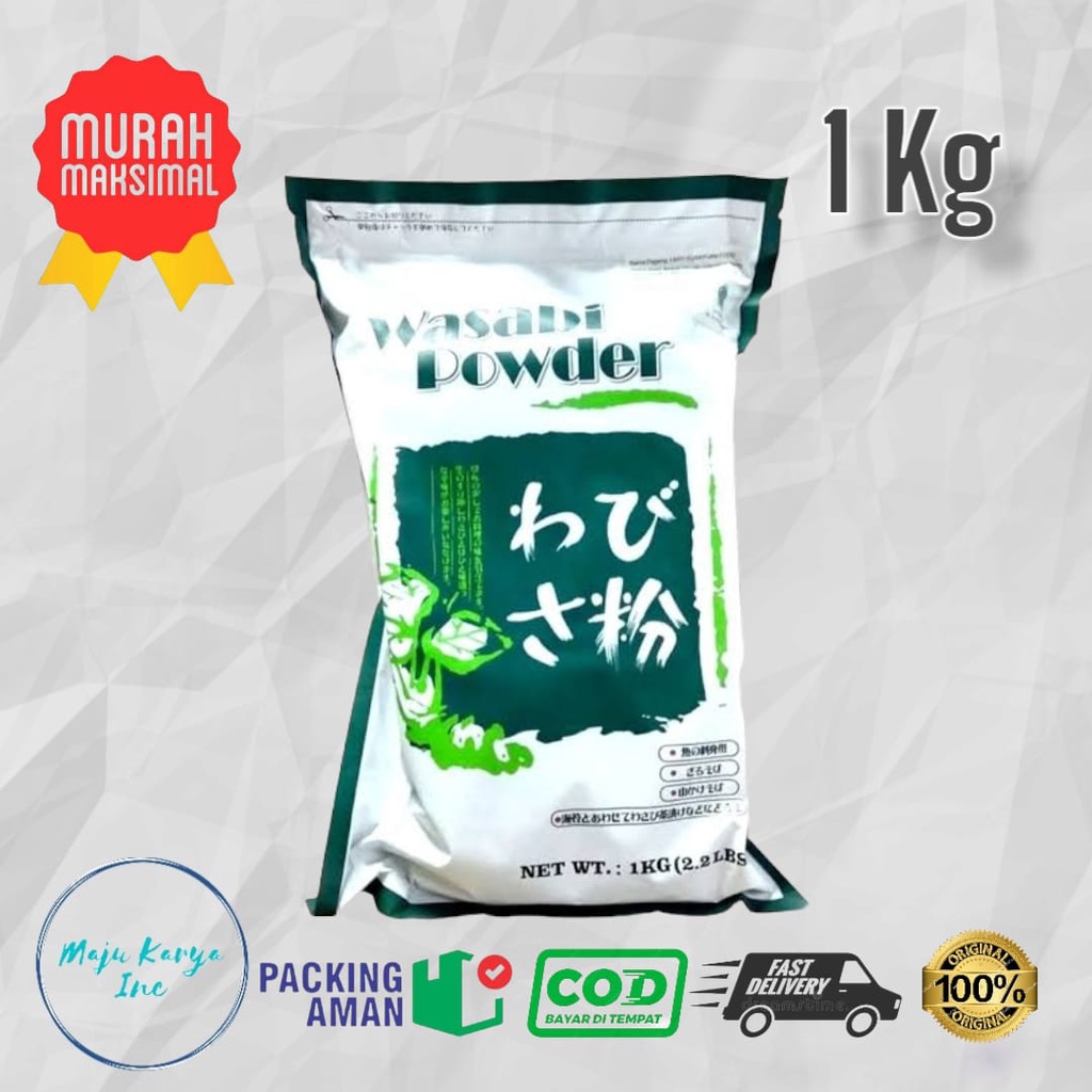 Wasabi Powder / Wasabi Bubuk  Halal 1Kg