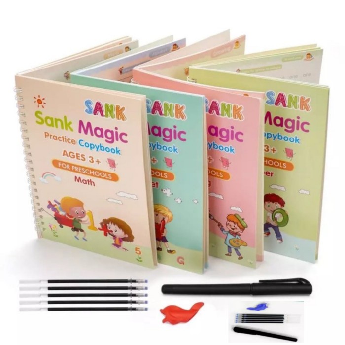 

Sank Magic Book Set / Sank Hijaiyah Buku Belajar Menulis Anak