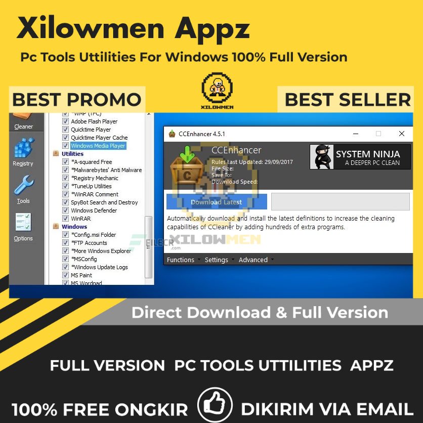 [Full Version] CCEnhancer Pro PC Tools Software Utilities Lifetime Win OS