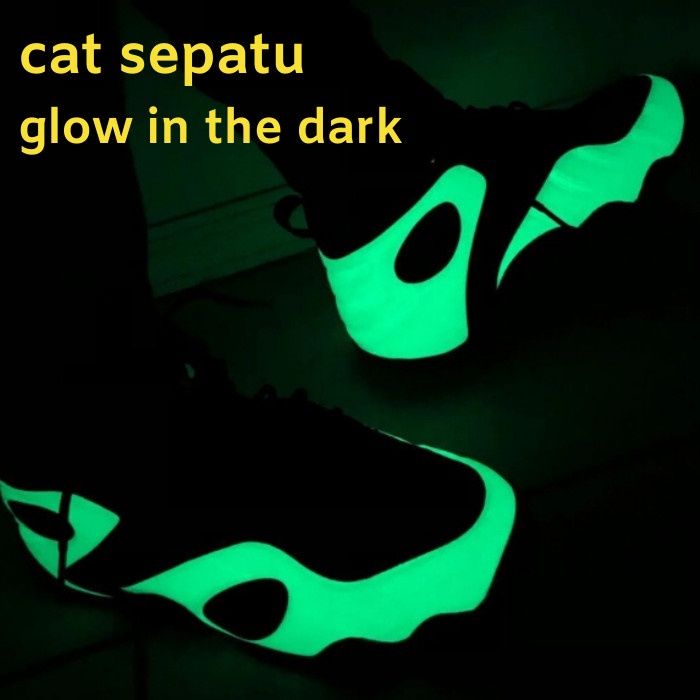 

Cat Fosfor Glow Ke Kulit & Karet Sol Sepatu Velle - Not Angelus