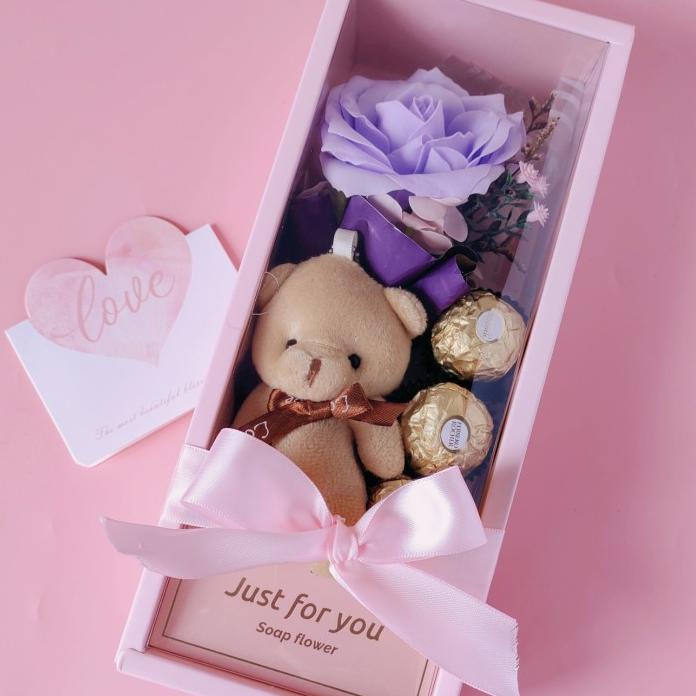 

Diskon Kado Valentine Hampers Valentine Gift Kado Coklat Valentine Bunga V001