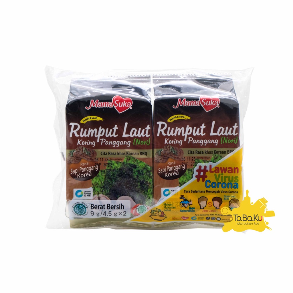 

Mamasuka Rumput Laut 2 x 4,5gr