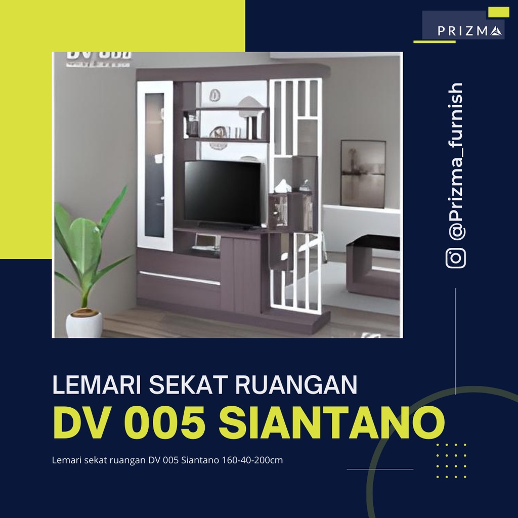 Lemari penyekat ruangan DV 005 Siantano