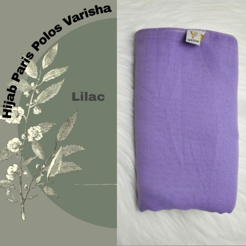 kerudung paris segiempat varisha polos size 110x110/kerudung hijab segiempat paris varisha polos war