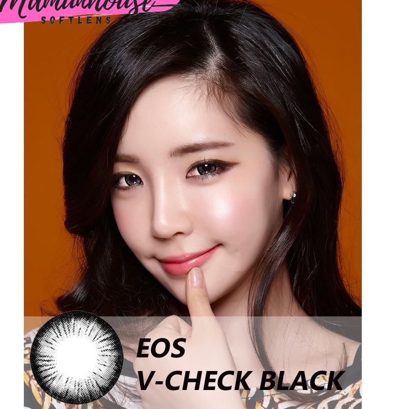 ♬ ORIGINAL Softlens EOS V-Check Vcheck V check Brown Black Gray ☞