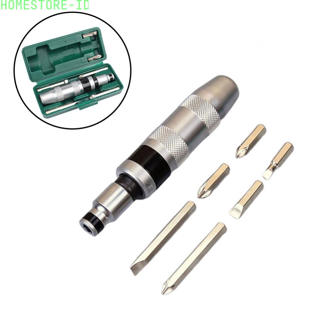 Mata Pahat Obeng Shock Impact Screw Driver Heavy Duty Serbaguna Tools Socket-Kit