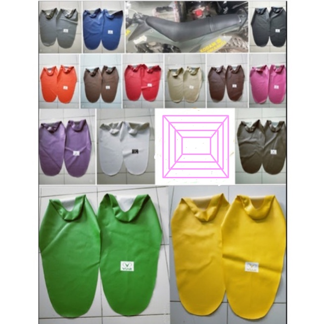 Bungkus Jok VIAR/ Kulit Jok Motor Trail VIAR