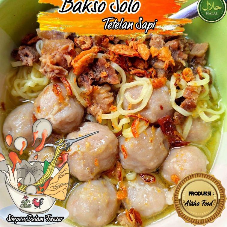 

T79 [BAKSO DAGING SAPI] BAKSO SOLO (+tetelan sapi) NEW ㅇ