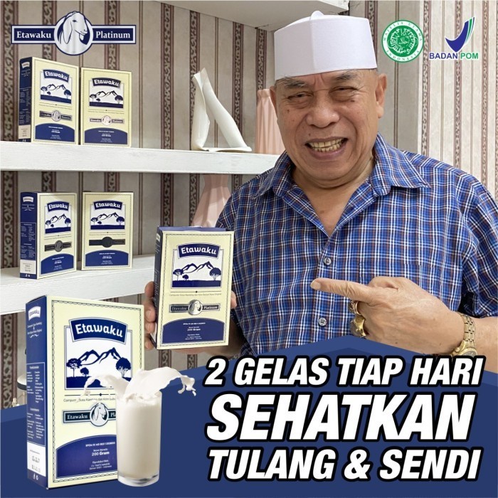 

[ COD ] SUSU KAMBING ETAWAKU PLATINUM 200 GRAM - ATASI ASMA TBC DAN BRONKHITIS