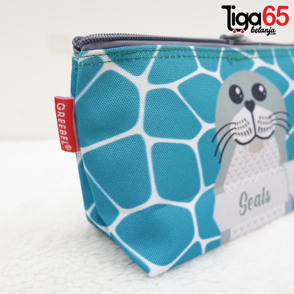 365 GREEBEL POUCH 0221-18 / Tempat Kosmetik / Pouch Serbaguna