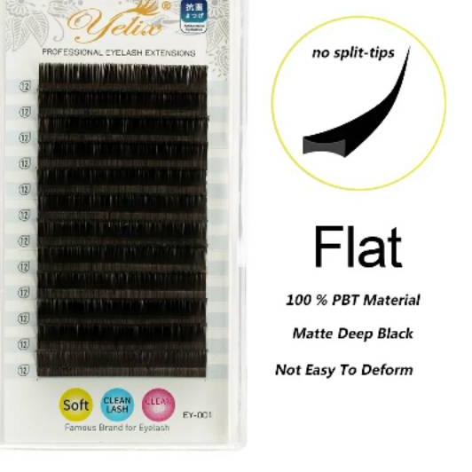 ➻ YELIX DIAMOND MATTE BLACK FLAT EYELASH ✧