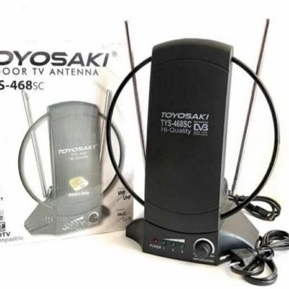 ☛ Antena tv indoor Toyosaki TYS 468 Antena Dalam Toyosaki ✧