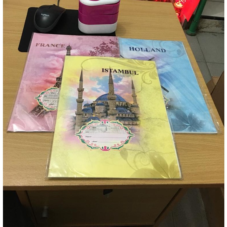 

sampul buku vintage 80gr/1 bungkus isi 20 pcs