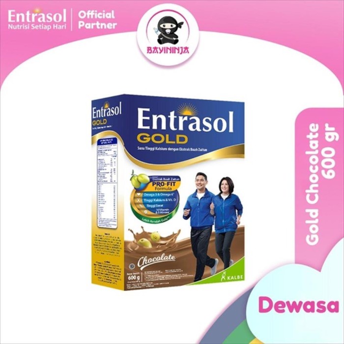 

[ COD ] ENTRASOL Gold PROFIT Chocolate Coklat Box 600g 600 g