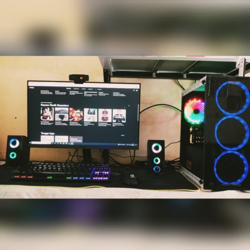 PC Gaming Fullset Core I3 10105F VGA MSI Ventus GTX 1660S OC 6GB DDR6