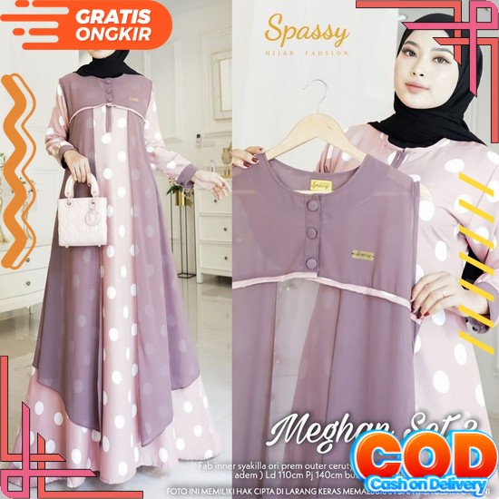 Baju Gamis Gamis Lebaran Wanita Perempuan Cissa Maxy Dress Mewah Gsmis Baju Muslimah Jumbo Premium C