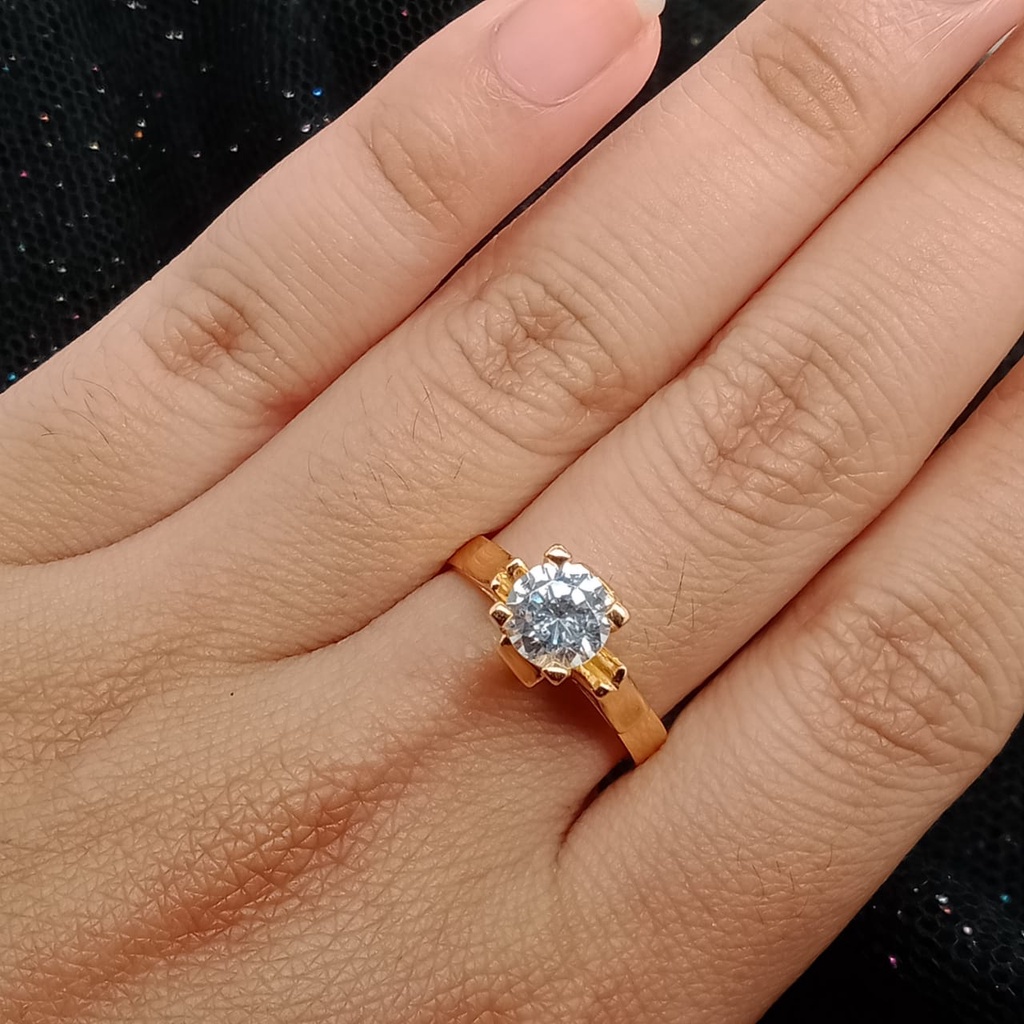 Cincin emas 17k - 4.75 gr kadar 750 - 4152