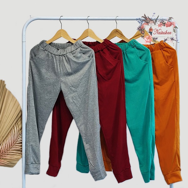 Setelan Hoodie Wanita Murah / Setelan Hoodie + Jogger Jumbo One Set Cassual Baby Terry Sporty Fashion Muslim