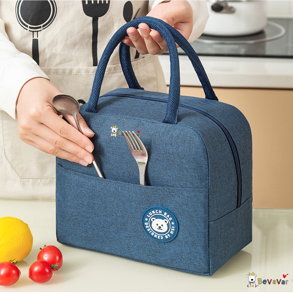 BEVAVAR Tas Bekal Makanan Serbaguna /Lunch Bag Cooler Thermal Bag/ Tas Lunch Box