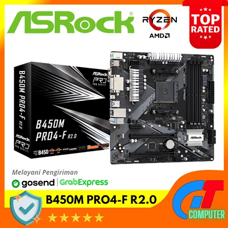 Motherboard ASRock B450M Pro4-F R2.0