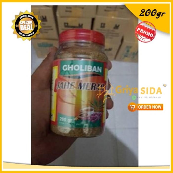 

Jahe Merah Instan Gholiban 200gr Bubuk Serbuk jahe merah instant botol