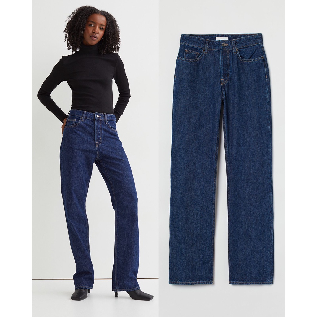 H&amp;m Straight High Jeans